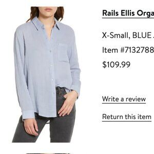 Rails Ellis Organic Cotton Button-Up Shirt